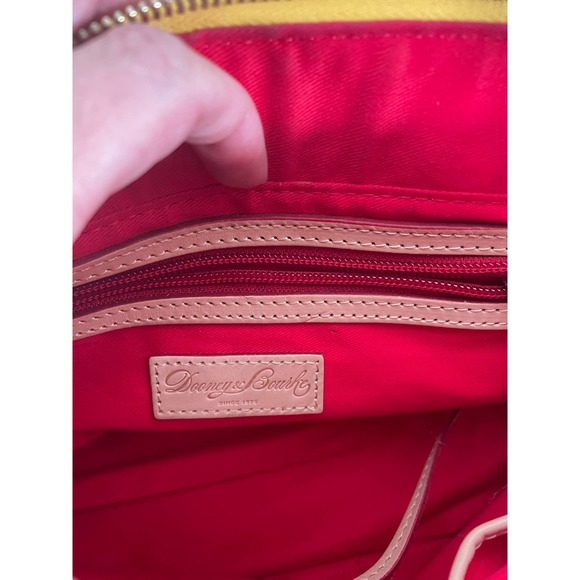 Dooney & Bourke Small Yellow Tote Bag - Picture 9 of 10